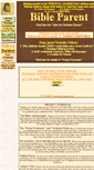 Mobile Screenshot of bibleparent.com